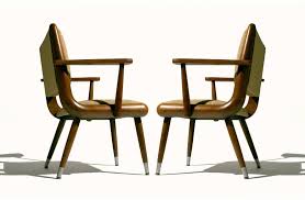Pair 50 S Mid Century Modern Danish Modern Chairs University Of Notre Dame Danish Modern Chairs Chair Danish Modern
