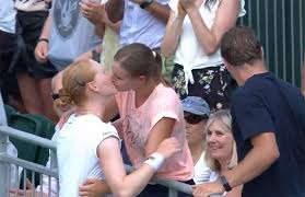 Anett kontaveit is the best estonian player in the history of tennis. Lesbian Tennis Star Kisses Girlfriend After Winning Wimbledon Match