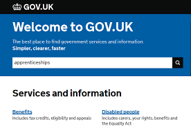 Or you can search for apprenticeships through websites such as Gov Uk Esfa Digital