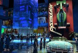 游艺厅 电玩娱乐中心 赛车文化酒吧 城市活力中心数码科技室内亲子游乐世嘉风格游戏主题商业中 cg模型网 cgmodel 让设计更有价值 painting art model