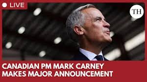 Canadian PM Mark Carney makes major announcement