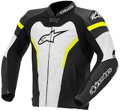 Trouvez votre blouson cuir chez star motors. Blouson Moto En Cuir Alpinestars Gp Pro Blouson Cuir Noir Blanc Jaune Fluo Vente En Ligne Outletmoto Eu