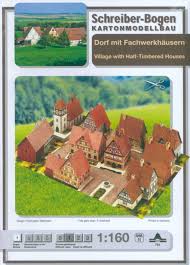 Photographers, art directors, and fashion editors look through modeling comp cards (composite cards) when they want models to audition. Schreiber Bogen Card Model Making Village With Half Timbered Houses Buy Online In Andorra At Andorra Desertcart Com Productid 198486685