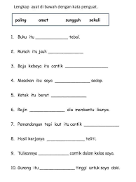 Kata penguat terdiri daripada tiga jenis iaitu kata penguat hadapan, kata penguat belakang dan kata. Bahasa Melayu Tahun 4 Pdpr Online Sk Keting Facebook