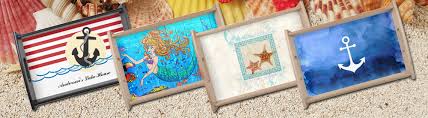 If you are looking for ways to make your coffee table look beautiful and organized, this video is just for you. Nautical Serving Trays The Nautical Boutique Co