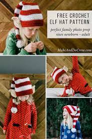 Adorable Free Crochet Elf Hat Pattern With Ears Make Do Crew Crochet Elf Hat Pattern Crochet Christmas Hats Crochet Elf Hat