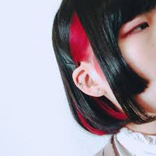 ゆきさんはinstagramを利用しています 人生初のヘアカラーですセルフですワインレッドっぽい赤ですインナーカラーです気に入った ヘアカラー 派手髪 赤髪 インナーカラー ワインレッド セルフカラー ピアス マニックパニック マニパニ manicp ヘアカラー