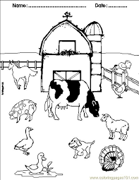 I even used a puppet at the beginning to introduce our theme… Farming Coloring Page Coloring Home