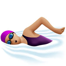 Apple Swimmer Emoji transparent PNG - StickPNG