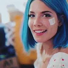 Halsey Halsey Hair Halsey Hair Colors Halsey Blue Hair