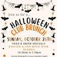 Halloween Club Brunch event image