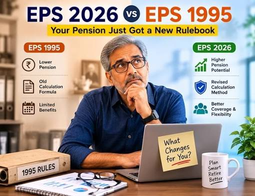 💼 EPS का पैसा निकालने से पहले ये बात जरूर जान लें! आज कई लोग नौकरी बदलते  समय या पैसों की जरूरत में जल्दबाजी में अपना EPS (Employees' Pension Scheme)  पैसा निकाल