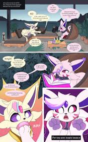Rule 34 Dev - general:[3_toes dialogue duo eating feet feral  food fruit looking_at_viewer male open_mouth pecha_berry  plant pokemon_berry pokemon_move simple_background text toes]  artist:[utopianvee ...