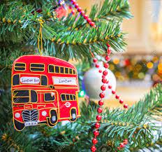 Maybe you would like to learn more about one of these? Christmas Tree Decoration With British Red Bus Stock Photo Picture And Royalty Free Image Image 72799299