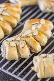 Add the egg and vanilla extract. Buttery Almond Bear Claws Lovely Little Kitchen