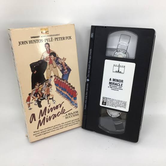 VHS 1983 A Minor MIracle a Major Success John Huston Peter Fox Comedy Rated  G