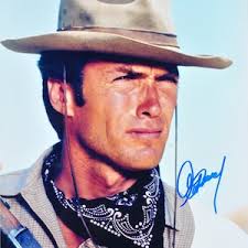 Signed CLINT EASTWOOD Autographed Photo