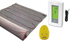 15 Sqft Mat Electric Radiant Floor Heat Heating System With Aube Digital Floor Sensing Thermostat In 2020 Radiant Floor Heating Radiant Floor Floor Heating Systems