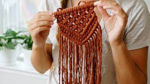 Maybe you would like to learn more about one of these? The Easiest Macrame Wall Hanging Mini Macrame Tutorial For Total Beginners Youtube