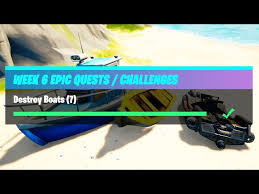 There are several boats in this location, all made from different materials and with varying levels of difficulty to break down. Fortnite Where To Destroy Seven Boats In Chapter 2 Season 5