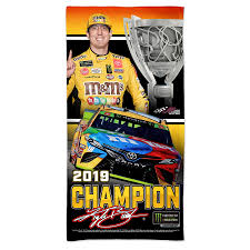 Charlotte motor speedway, concord, north carolina. Wincraft Kyle Busch Wincraft 2019 Monster Energy Nascar Cup Series Champion 30 X 60 Beach Towel Walmart Com Walmart Com