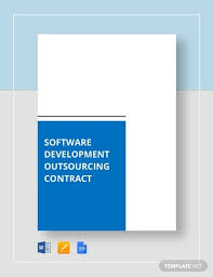 Looking for free mind map software that will allow you to easily sort through your ideas? Free Software Development Outsourcing Contract Template Google Docs Word Apple Pages Template Net