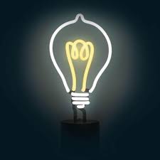 Lightbulb Neon Desk Light Neonlights Homedecor Neon Lighting Interiordesign Deskneon Lightbulb Neon Lighting Neon Signs Light Bulb