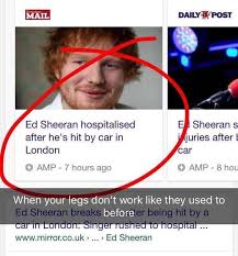 Imet ed sheeran today and a gust of wind made my pic with him 10x more exciting. 17 Ridiculous Ed Sheeran Memes To Get You Laughing Out Loud Memebase Funny Memes