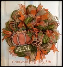 Fall Deco Mesh Wreath Fall Deco Mesh Wreath Fall Deco Mesh Wreaths