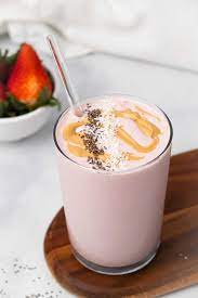 A bit of almond butter adds richness and filling protein. Strawberry Tofu Smoothie Diabetic Foodie