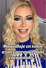 Maquillaje Azul Para Ojo Encapotado