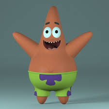 3d Model Character Patrick Stars 3d Model Character Patrick Stars 3d Model