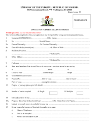 Nigerian Passport Application Form Pdf Fill Out And Sign Printable Pdf Template Signnow
