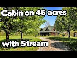 Artist Retreat Log Cabin Style Home 46 Acres Stream Prepper Property Cabin Style Homes Cabin Cabin Style