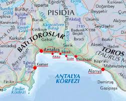 Karta Na Antaliya Kemer Side Alaniya