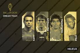 Scroll through the gallery above to see france football's ballon d'or dream team. Ballon D Or Dream Team Announced Former Barcelona Stars Xavi And Maradona Selected As Best Ever Midfielders Football Espana