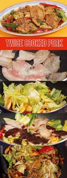 Easy Twice Cooked Pork Recipe Chinese Pork Belly Stir Fry With Cabbage Cooking With Dog Recipe Twice Cooked Pork Popular Chinese Dishes Pork Recipes