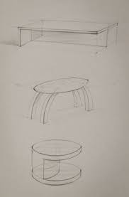 Tatsiana Artsemiuk School Of Form Tables Perspective Exercises Interior Design Sketches Furniture Design Sketches Stage Set Design