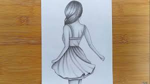 Sometimes though, you just wanna draw. How To Draw Easy Girl Drawing For Beginners Step By Step Youtube