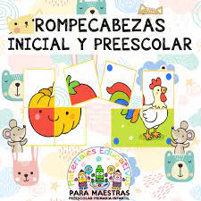 Guiainfantil.com ha seleccionado los mejores chistes de animales para niños, especialmente a partir de los 6 años de edad, cuando ingresan en el curso de primaria. Rompecabezas Para Inicial Y Preescolar Materiales Educativos Para Maestras