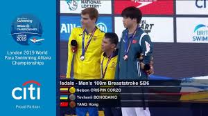 Check spelling or type a new query. Men S 100m Breaststroke Sb6 Medal Ceremony London 2019 Youtube