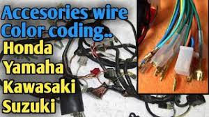Access the information and tools you need to get the most out of your vehicle. Accesories Wire Color Coding Ng Ating Mga Motor Honda Kawasaki Suzuki Yamaha Youtube