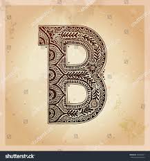 There are be the first to discover secret destinations, travel hacks, and more. B Decorative Letter Hand Drawn Alphabet Royalty Free Stock Vector 339044321 Avopix Com