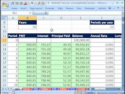 Excel Magic Trick 407 Amortization Table W Variable Rate