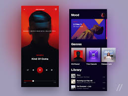 Music Player App Design Music Player App Music App Design Music Player Design
