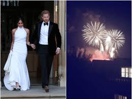 Meghan, duchess of sussex, and prince harry, duke of sussex, leave windsor castle after their wedding to attend an evening reception. Royal Wedding After Party What Went Down