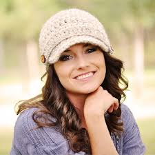 Newsboy Slouchy Crochet Hat Pattern