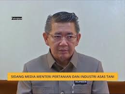 Sidang Media Menteri Pertanian Dan Industri Asas Tani Astro Awani