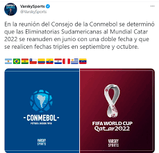 Las eliminatorias sudamericanas para el mundial de qatar 2022 comienzan en marzo de 2020, según decidió el consejo directivo de la. Seleccion Chilena Eliminatorias Sudamericanas Qatar 2022 Se Jugara A Doble Y Triples Fechas Lo Que Resta De 2021 Redgol