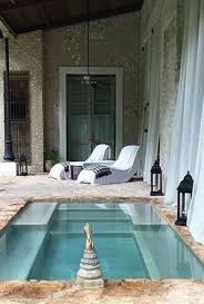 This little pool, from house & home, fits neatly into a small townhouse backyard. 28 Cool Plunge Swimming Pools For Outdoors Digsdigs